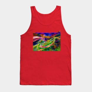 Pierre Auguste Renoir road at wargemont Tank Top